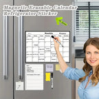 Magnetic Whiteboard Refrigerator Calendar