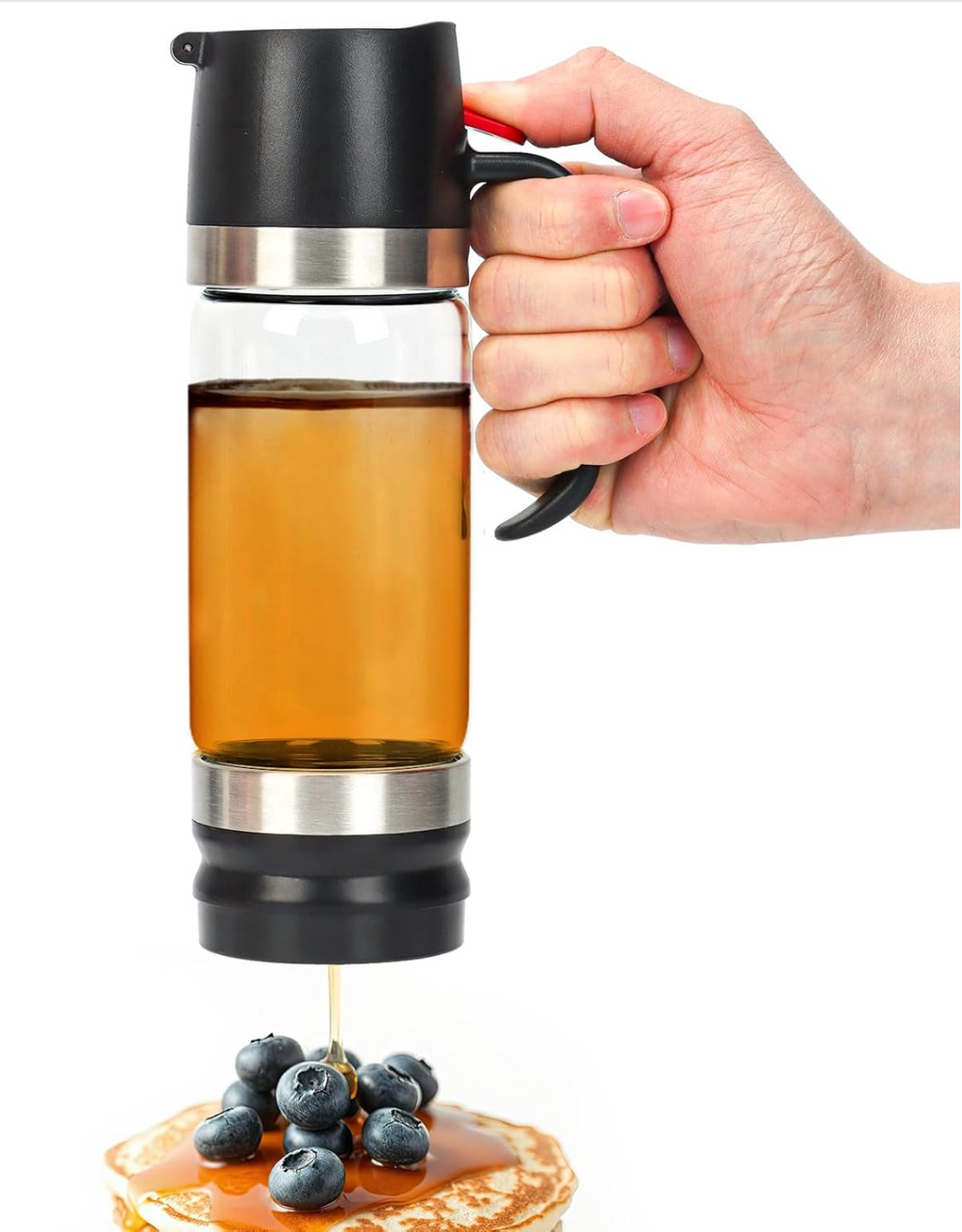 Honey Dispenser Jar With Handle (300 ML)