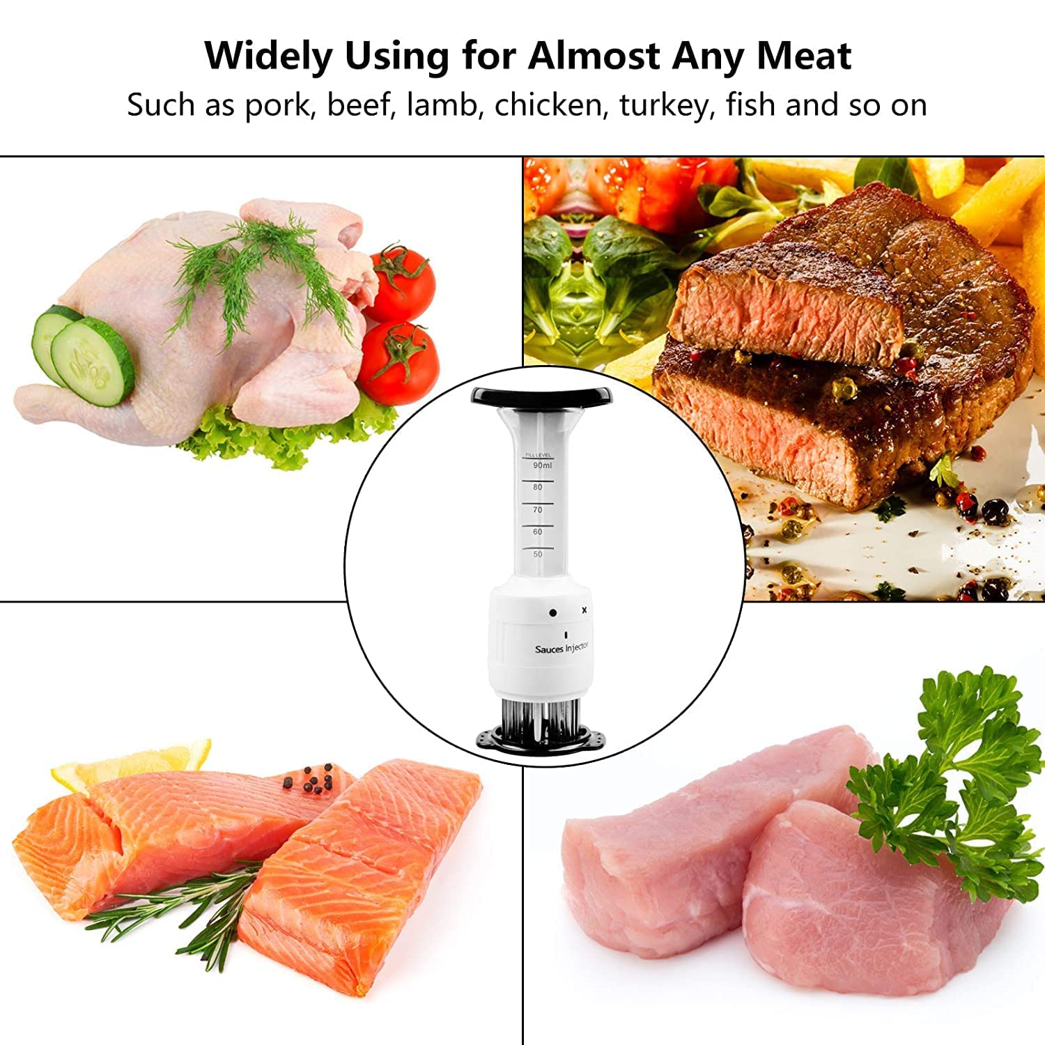 2 In 1 Meat Sauce Flavors Injector
