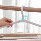 3 Layer Hanging Foldable Clothes Drying Hanger