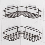 Wall Corner Shower Storage Organizer - Pack of 2