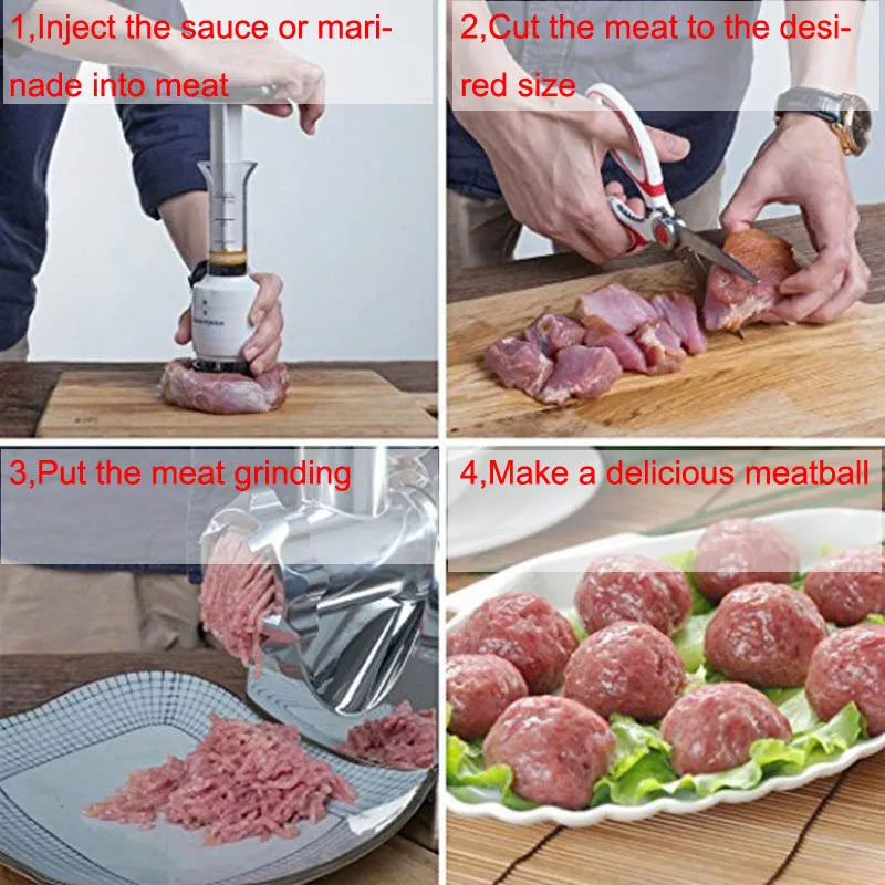 2 In 1 Meat Sauce Flavors Injector