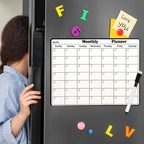 Magnetic Whiteboard Refrigerator Calendar