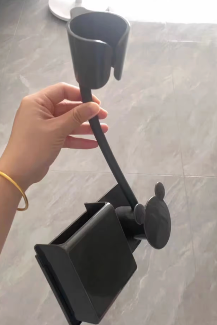 Multi-functional Wall-Mounted Hair Dryer Organizer
