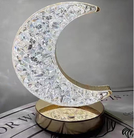 Moon Shape Bedroom Table Lamp