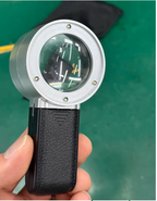 Portable LED Lighted Magnifier for Reading & Inspection