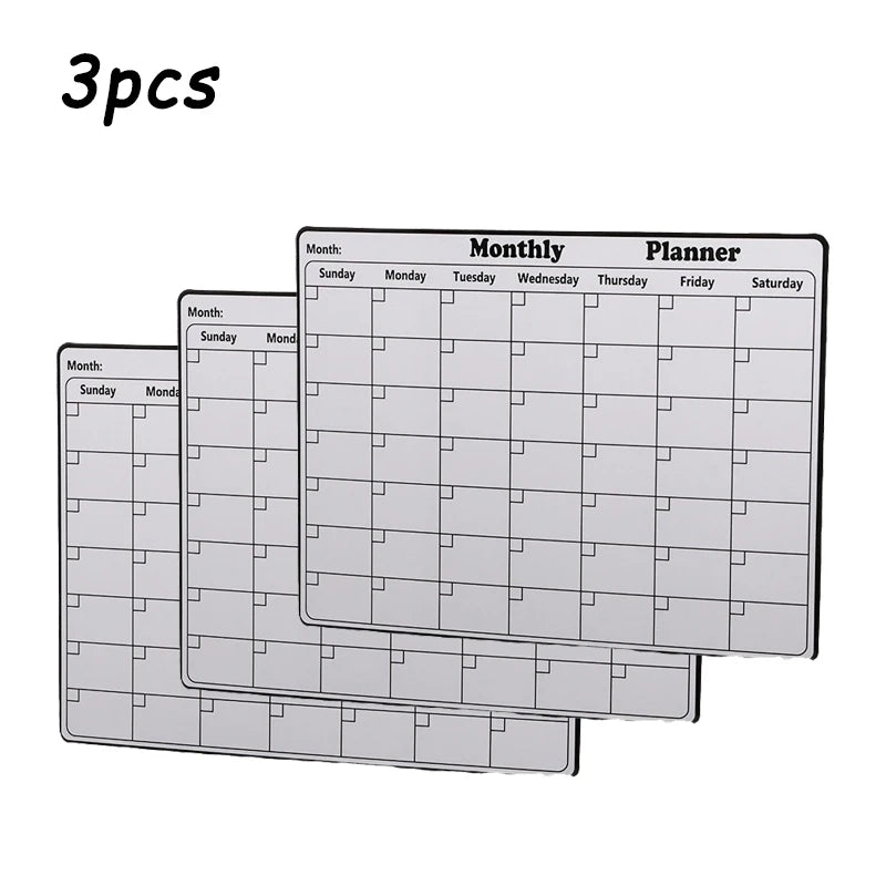 Magnetic Whiteboard Refrigerator Calendar