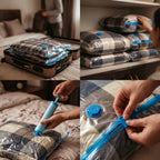 5-Pack Vacuum Storage Bags with Hand Pump