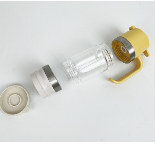 Honey Dispenser Jar With Handle (300 ML)