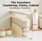 Large-Capacity Airtight Rice Dispenser