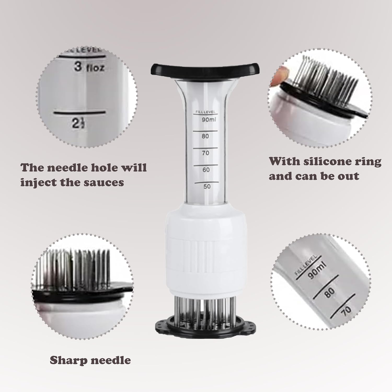2 In 1 Meat Sauce Flavors Injector