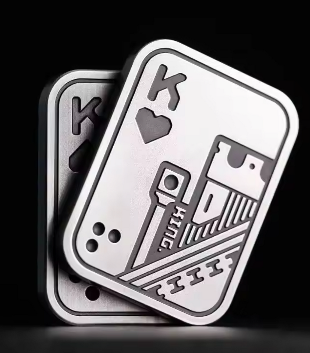 Magnetic Metal Poker Fidget Slider