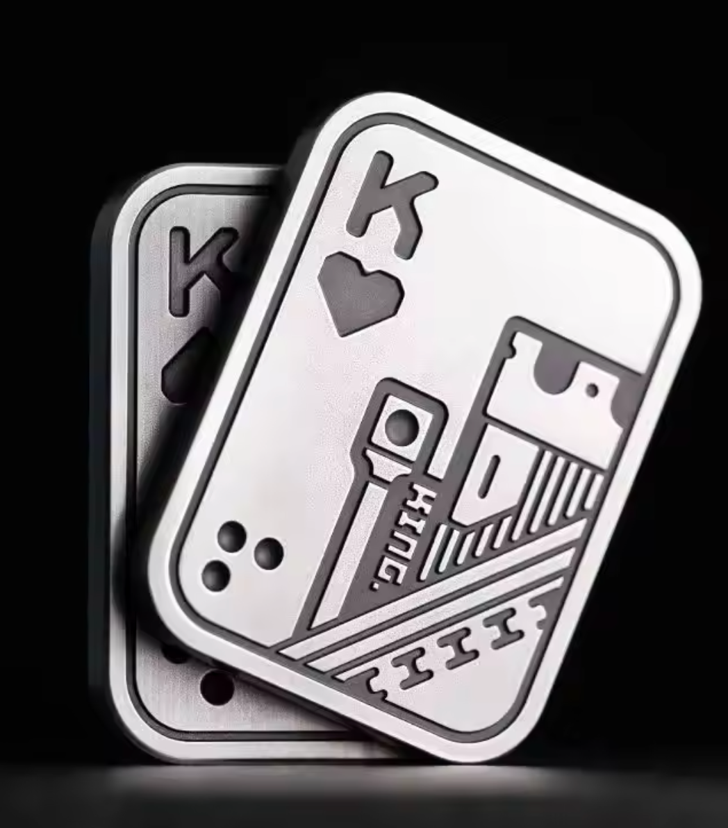 Magnetic Metal Poker Fidget Slider