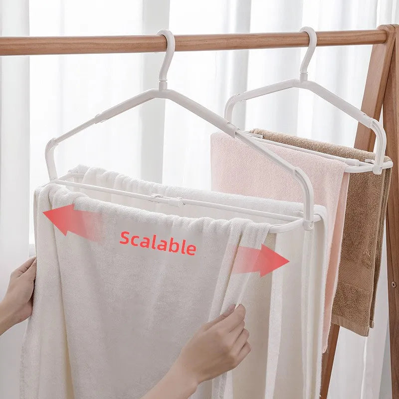 3 Layer Hanging Foldable Clothes Drying Hanger