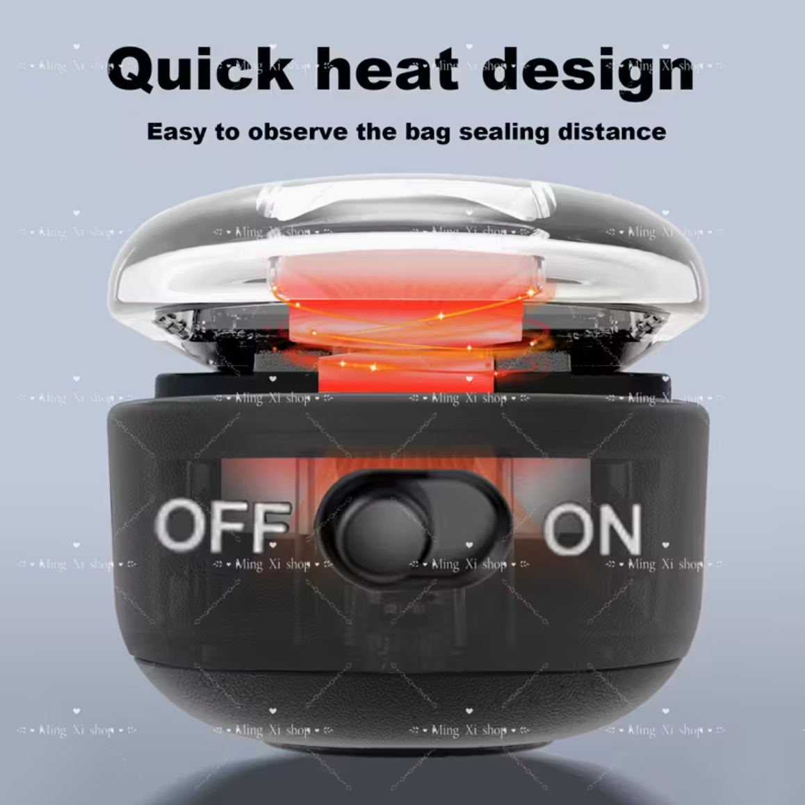 2-in-1 USB Rechargeable Heat Sealer with Built-In Cutter