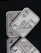 Magnetic Metal Poker Fidget Slider