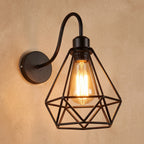 Aesthetic Black Metal Geometric Light