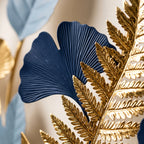 Modern Botanical Metal Leaf Wall Art