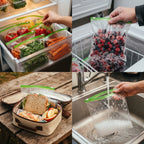 Reusable Ziplock Freezer Bags