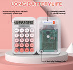 Transparent Pastel Calculator