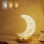 Moon Shape Bedroom Table Lamp