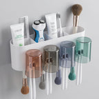 Wall Mounted Toothbrush Holder