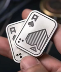 Magnetic Metal Poker Fidget Slider