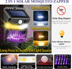 Solar Powered Mosquito Killer Outdoor Light (Set of 2)