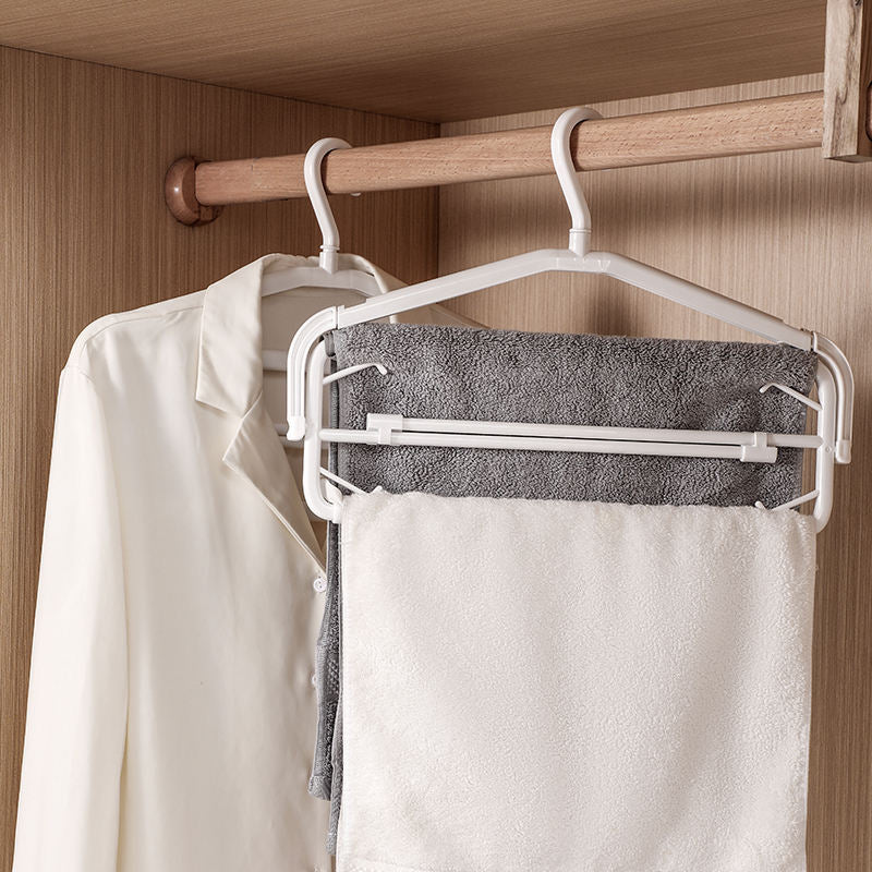3 Layer Hanging Foldable Clothes Drying Hanger