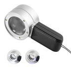 Portable LED Lighted Magnifier for Reading & Inspection