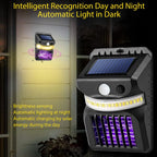 Solar Powered Mosquito Killer Outdoor Light (Set of 2)