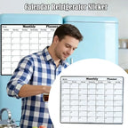 Magnetic Whiteboard Refrigerator Calendar