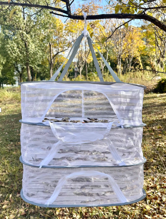 3 Layers Herb Drying Hanging Mesh Net