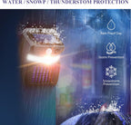 Solar Powered Mosquito Killer Outdoor Light (Set of 2)