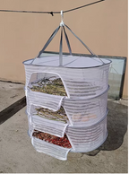 3 Layers Herb Drying Hanging Mesh Net