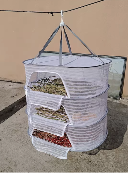 3 Layers Herb Drying Hanging Mesh Net