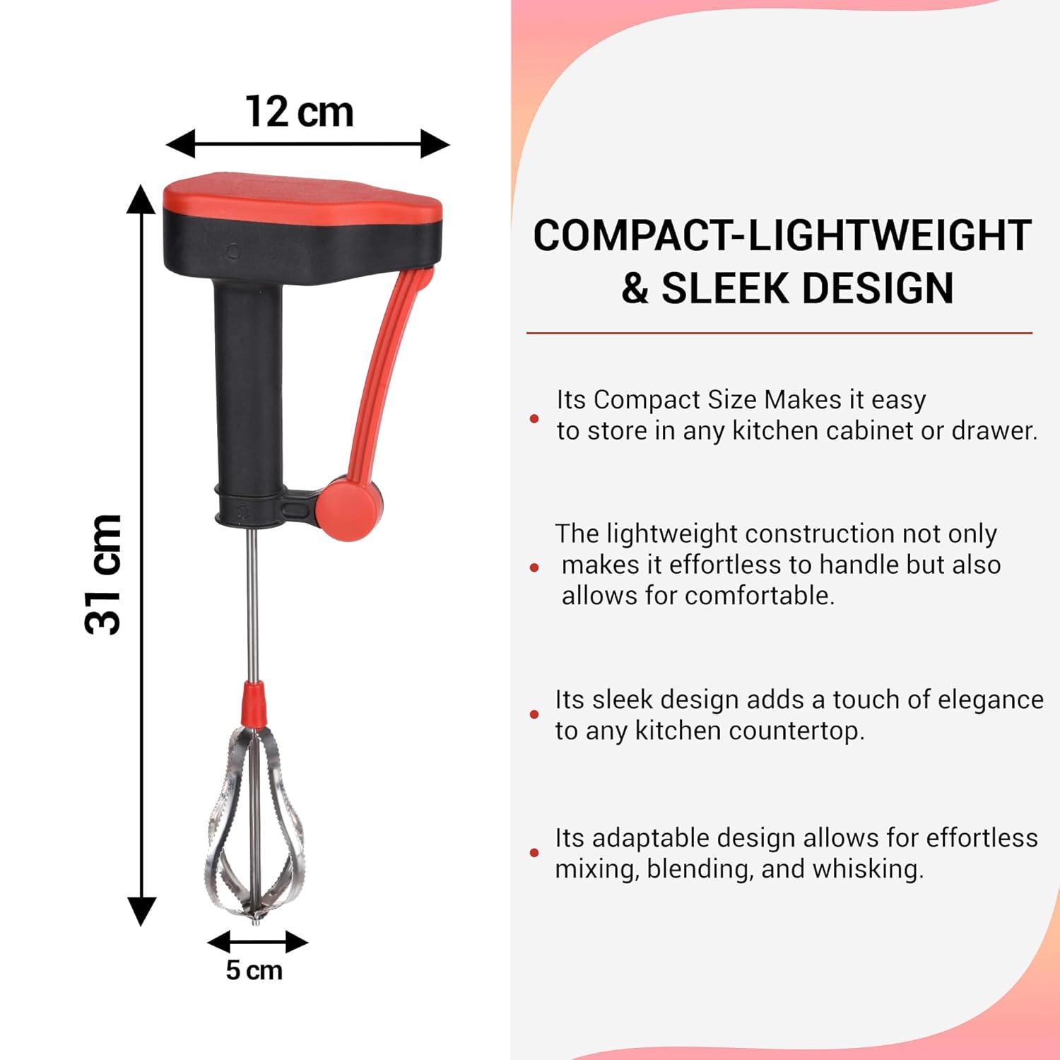 Semi-Automatic Hand Milk Mixer