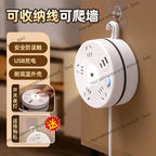 Multi-socket Plug In With USB Night Light