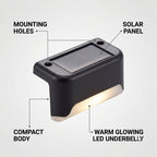 Waterproof Solar Step Lights Outdoor - Set of 4
