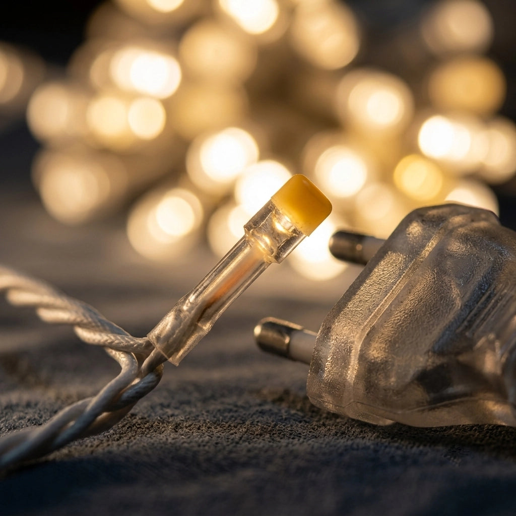 Warm LED String Lights for Home Decor